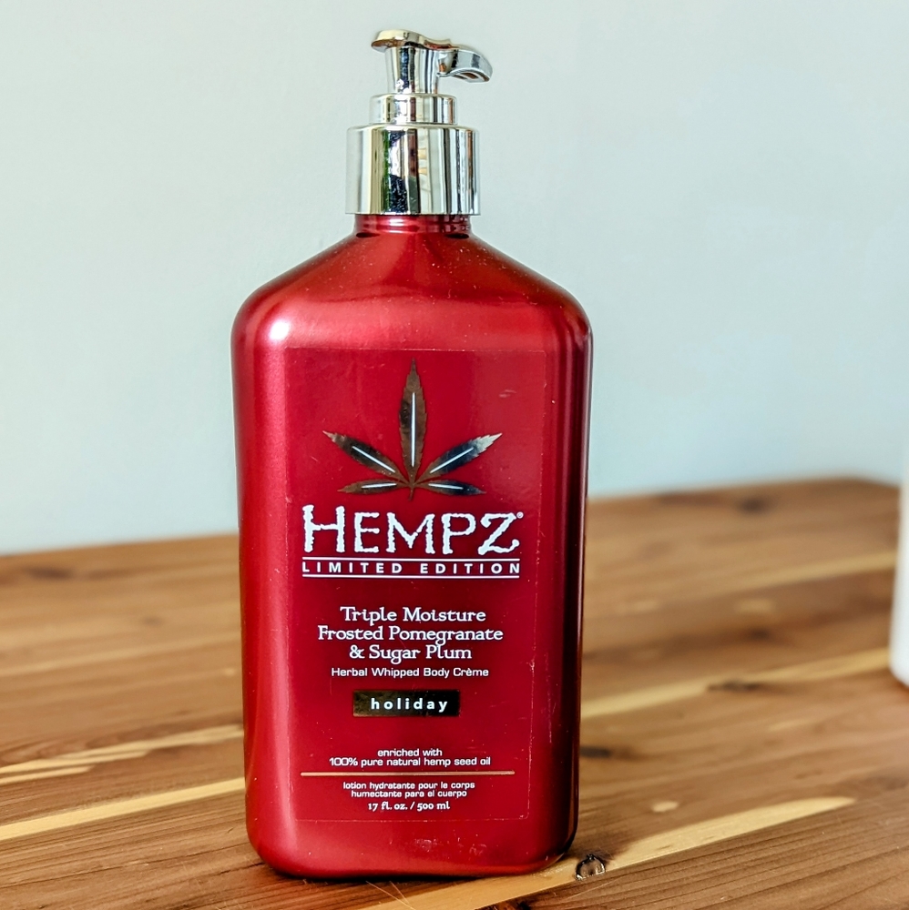 Hempz- Holiday Limited Edition, Triple Moisture Frosted Pomegranate & Sugar Plum